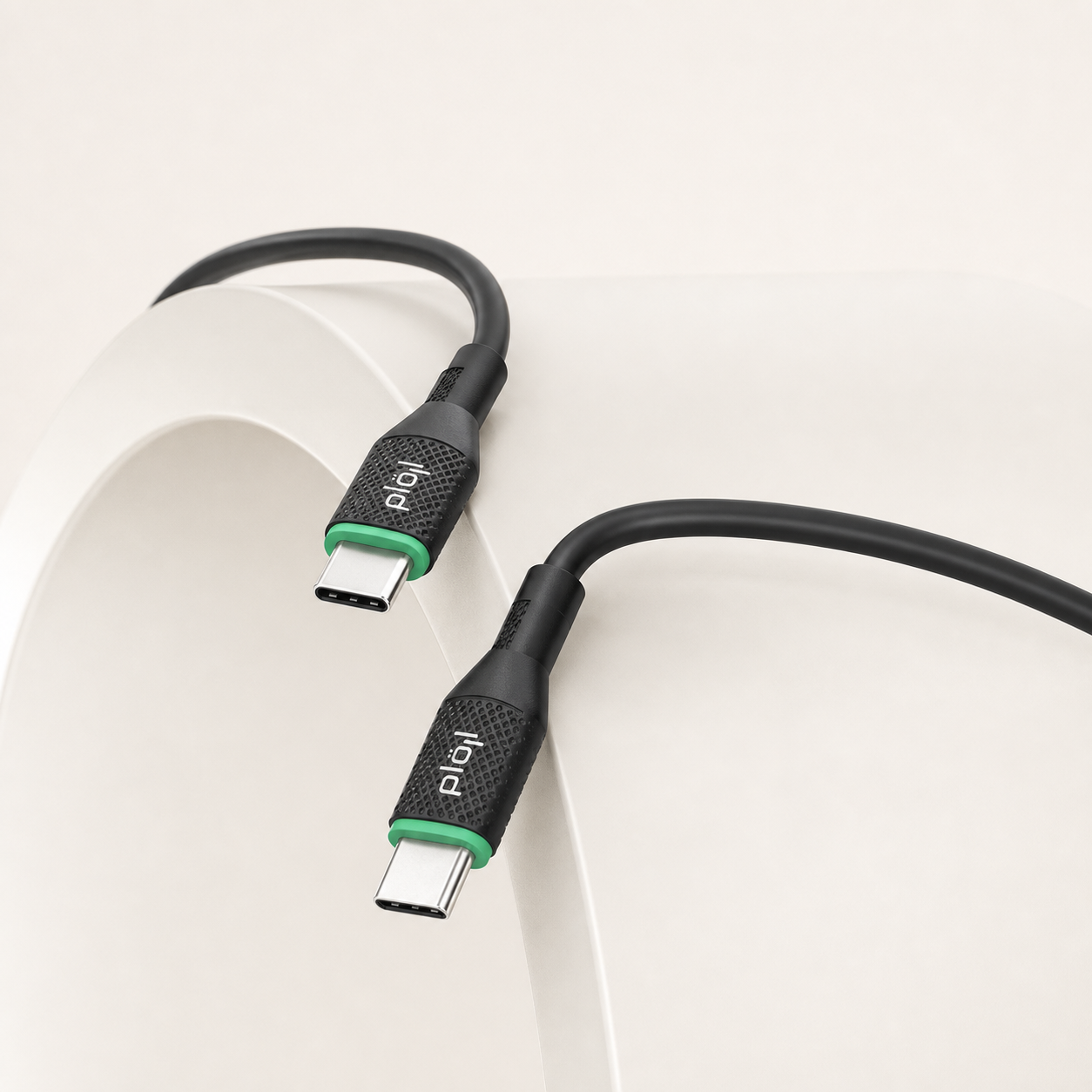 كابل Type-C إلى Type-C أسود